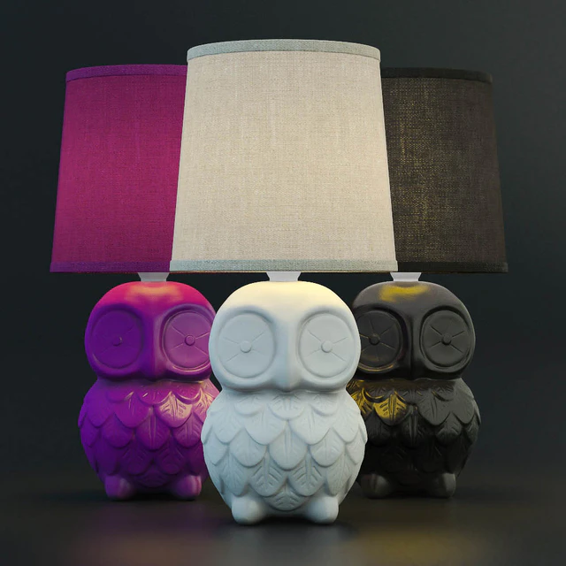 Table Lamp Owl MARKSLOJD Helge — Descargar