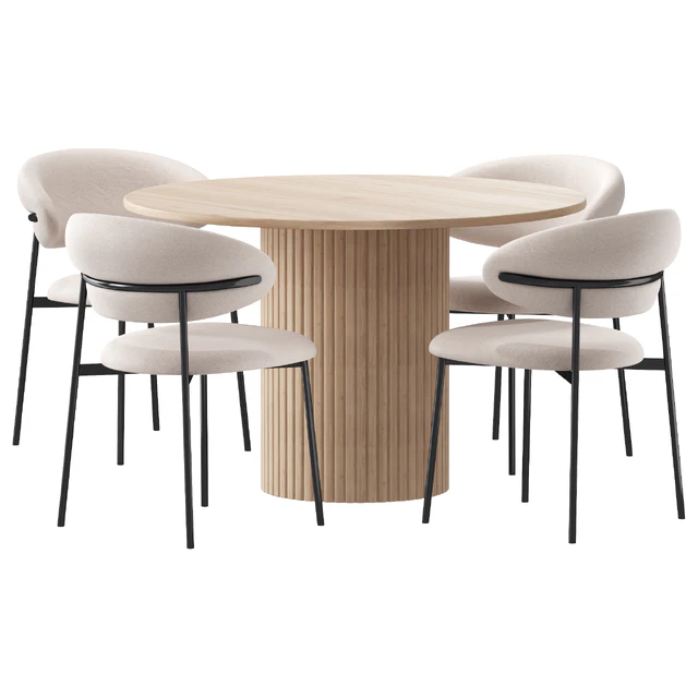 Ferrara chair Hill table — Descargar