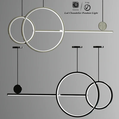 LED Chandelier Pendant Light — Вид 1
