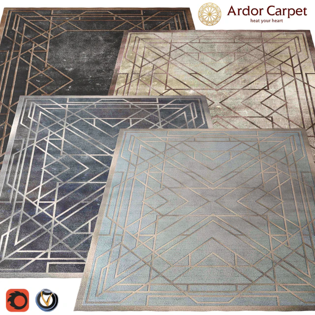 Carpet Ardor (Echelle) 2400h3000 (4 colors) — Descargar