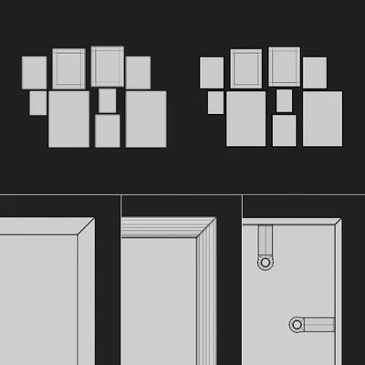 Set of paintings — Ver 2