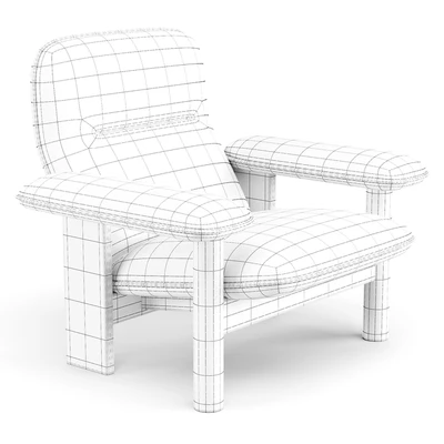 MenuSpace: Brasilia - Lounge Chair — Ver 3