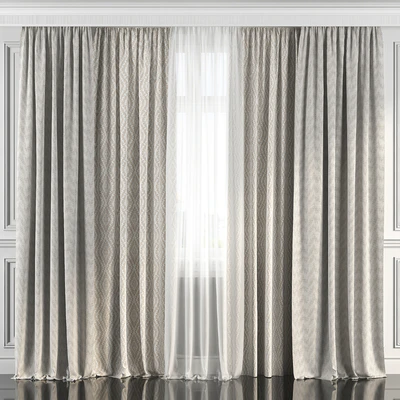 Curtains with window 186 — Ver 1