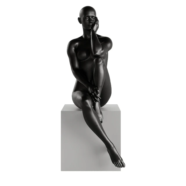 Finesse Decor Antoinette Doll Sculpture With Base — Скачать