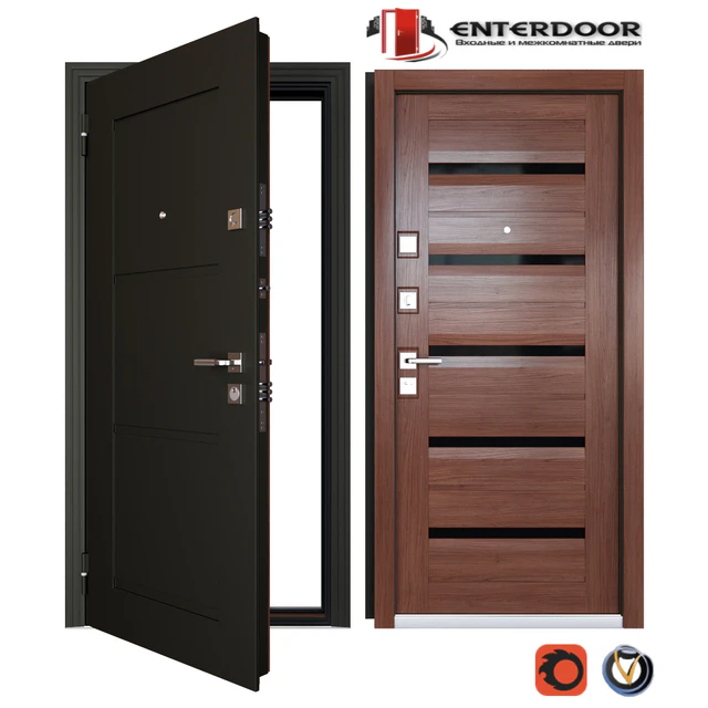 Entrance metal door EnterDoor Maestro — Descargar