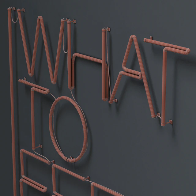Neon sign by Galleria Fumagalli — Descargar