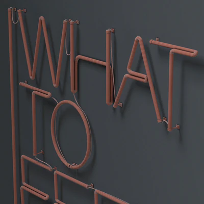 Neon sign by Galleria Fumagalli — Ver 2