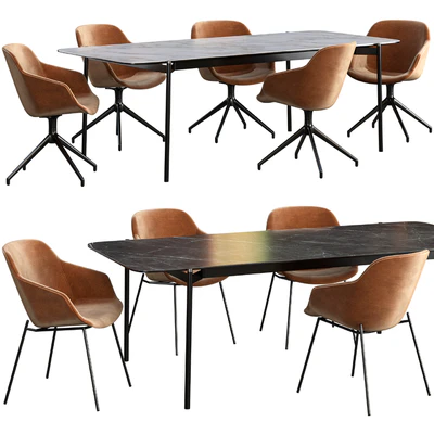 Dining table BoConcept Augusta+chair BoConcept Vienna — Вид 4