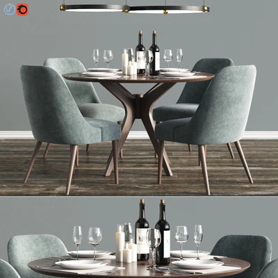 Modern Dinning Set 2 — Ver 1