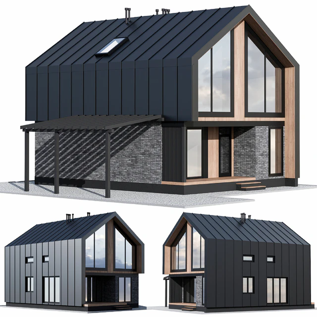 Barnhouse with carport — Descargar