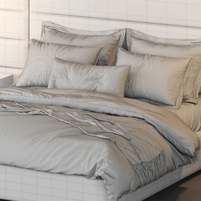 RH Modena Horizontal Channel Panel Fabric Platform Bed2 — Ver 3