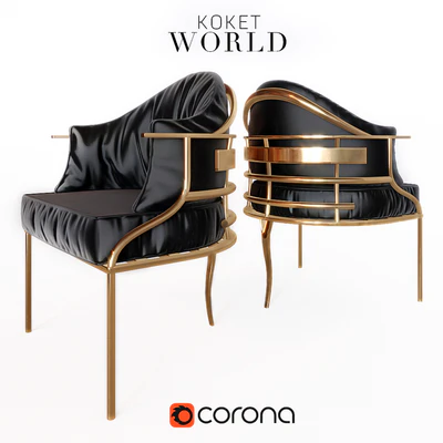 Armchair Koket ASIA — View 1