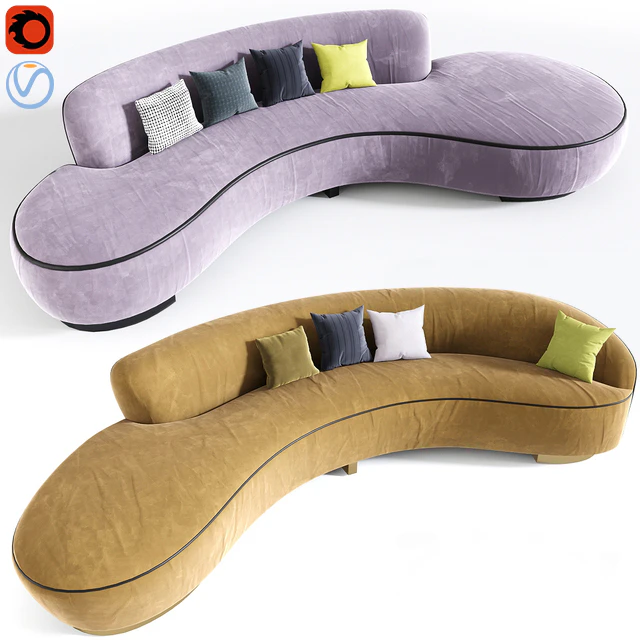 Vladimir Kagan Curve Sofa Set — Descargar