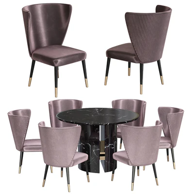 Minotti Chair and table — Скачать