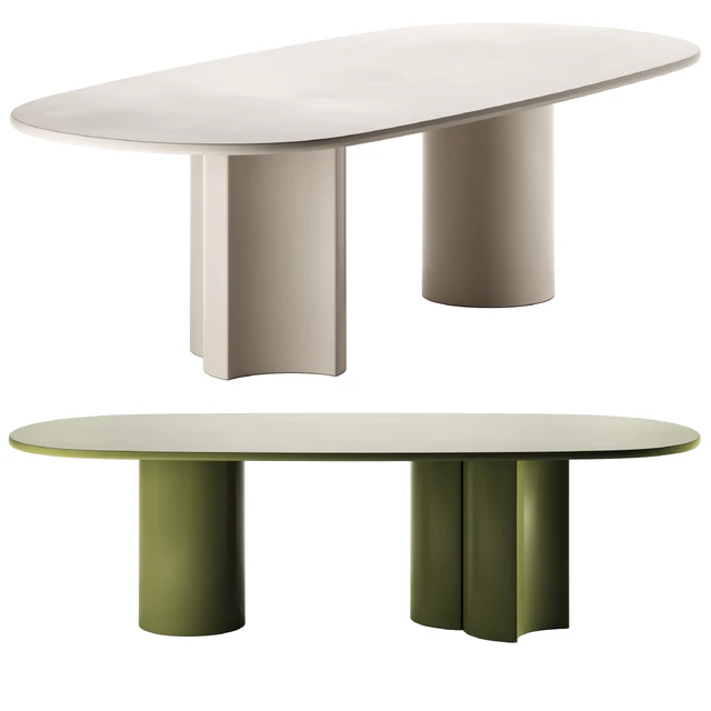 BOL | Oval table by Zanotta — Скачать