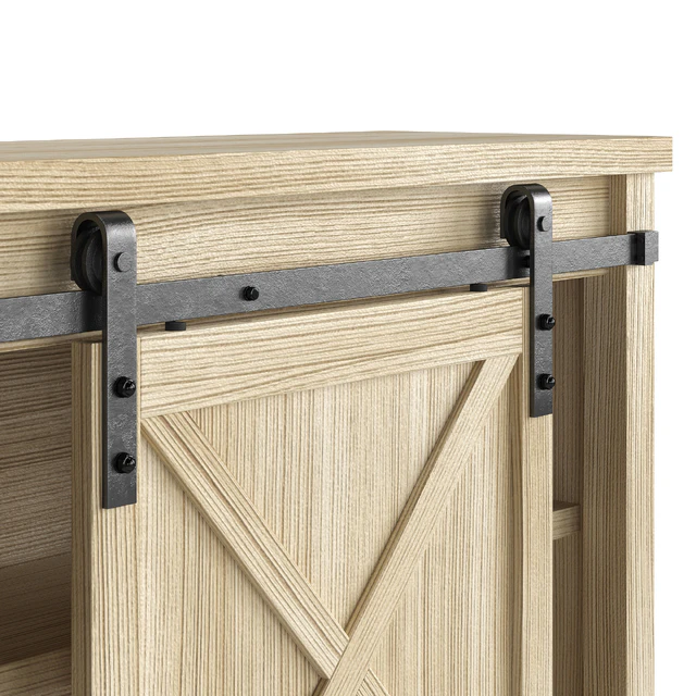 Cabinet-room in the living room Smart Standard Loft Sliding Barn Door with barn doors — Descargar