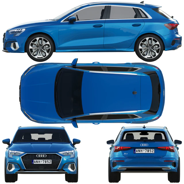Audi A3 Sportback 2021 — Скачать