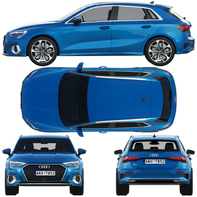 Audi A3 Sportback 2021 — Вид 3