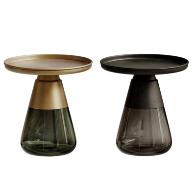 Contemporary Glass Table Perfect for a side or coffee table — Ver 5