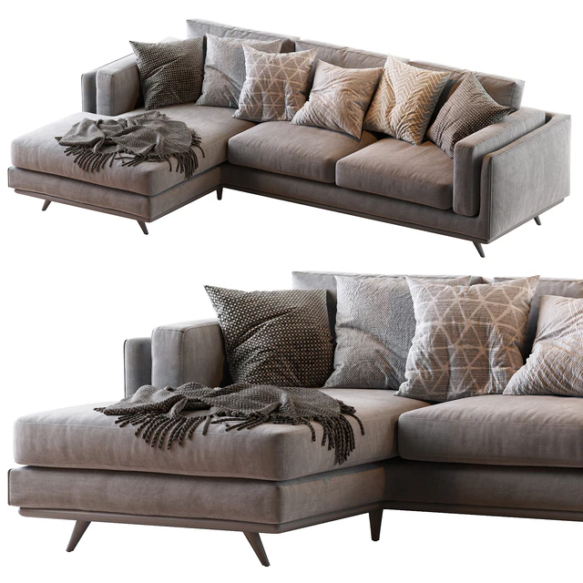 Zander 2 Piece Chaise Sectional — Descargar