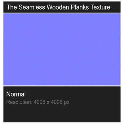 The Seamless Wooden Planks Texture — Ver 2
