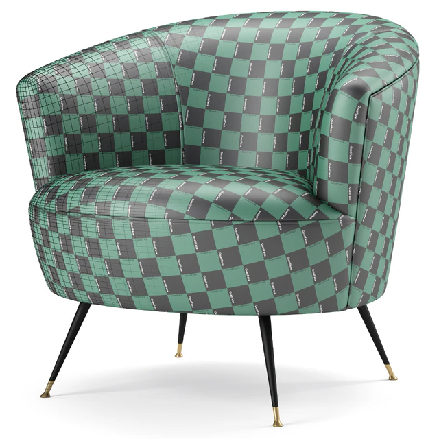 Safavieh Arlette Velvet Retro Mid Century Accent Chair — Descargar