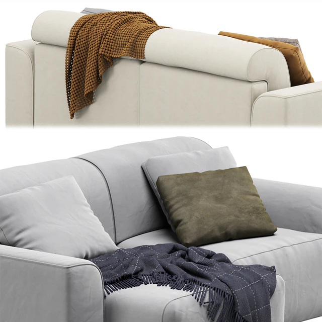Corner Sofa Baivin Soft Light by Divan.ru / Диван Угловой Байвин — Скачать