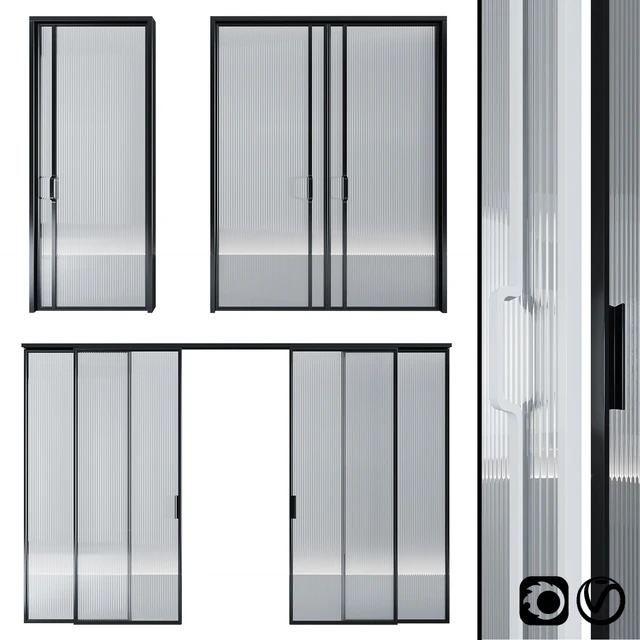Glass door pocket and swing system — Descargar