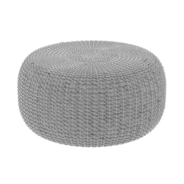 Bazar Bizar WATERHYACINTH  Pouf Round natural fibre pouf — Скачать