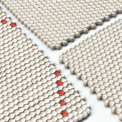Carpet Hay Dot carpet Poppy Red rug — Ver 2