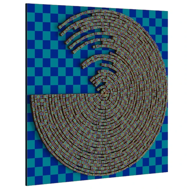 Round panel, mosaic — Download