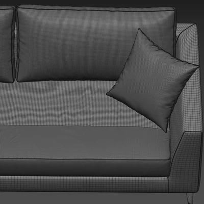 Meridiani Louis Up Sofa — Ver 2