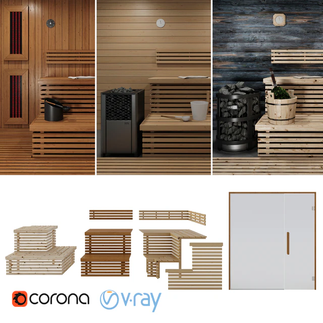 Sauna set / Sauna constructor — Descargar