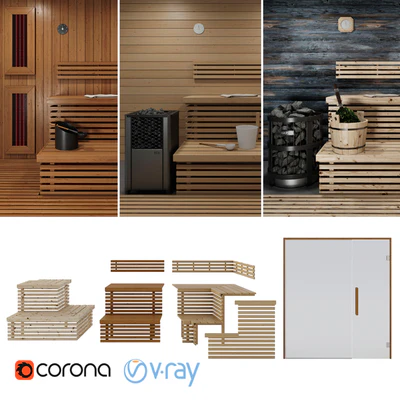 Sauna set / Sauna constructor — Ver 1