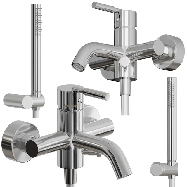 Смеситель для ванны Ramon Soler ATICA 7505MO — Скачать