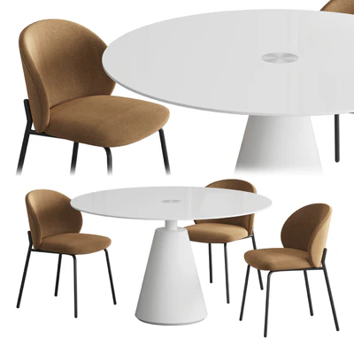 Madrid table Princeton chair Boconcept — Вид 1