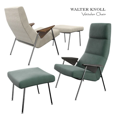 WALTER KNOLL Votteler Chair — Вид 1
