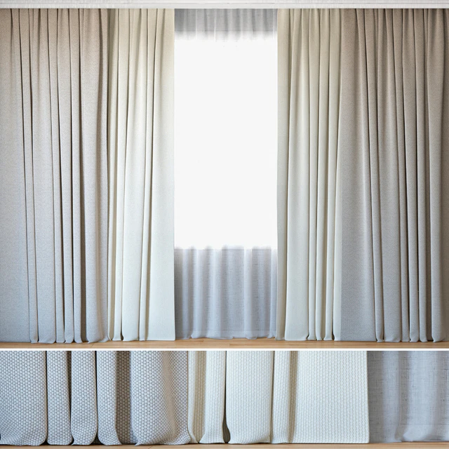 Curtains 73 | Curtains with Tulle | Rohi | Opera — Descargar