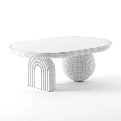 Sonali Oval Coffee Table by Anthropologie — Ver 2