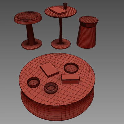 POLIFORM COFFEE TABLES DAMA & SOORI & FLUTE & ANNA — Ver 2