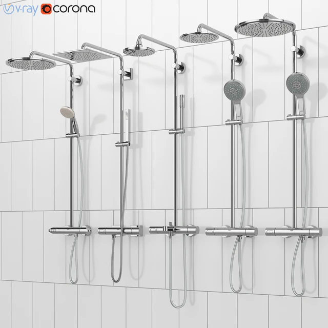 GROHE shower systems | Rainshower set 37 — Descargar