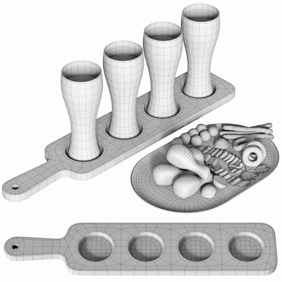 Пивной набор с закуской — Вид 2
