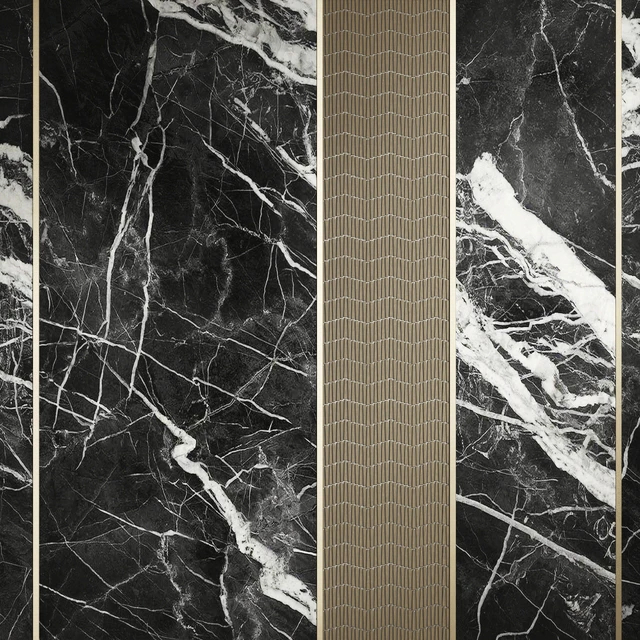 Marquina Black + Gravity Wave Porcelanosa — Скачать