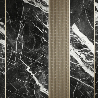 Marquina Black + Gravity Wave Porcelanosa — Вид 4