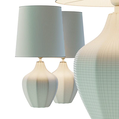 Mid Century Studio Art Glass Buffet Lamp.5 — Ver 2
