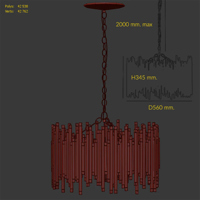 Suspension Arteriors Prescott Pendant 86801 — Descargar