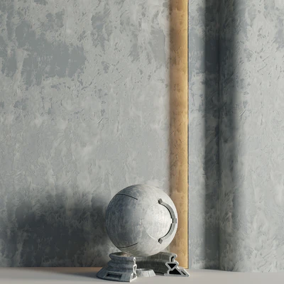 2 Mats | Decorative Plaster 03 | PBR | 4K — Вид 4
