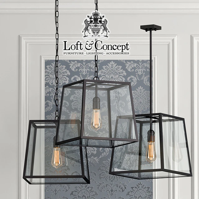 Suspension Loft Industrial Filament Pendant — Descargar