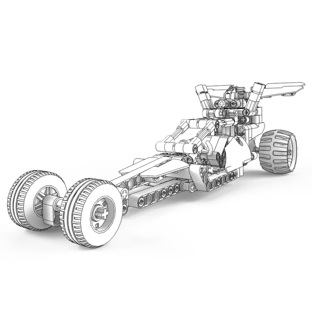 Lego Technic 42010 + 42011 — Descargar