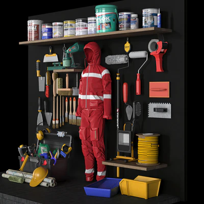garage tools set 9 — Вид 4